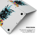 Geo Retro Summer Pineapple v1 - Skin Decal Wrap Kit Compatible with the Apple MacBook Pro, Pro with Touch Bar or Air (11", 12", 13", 15" & 16" - All Versions Available)