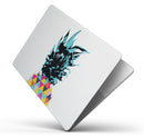 Geo Retro Summer Pineapple v1 - Skin Decal Wrap Kit Compatible with the Apple MacBook Pro, Pro with Touch Bar or Air (11", 12", 13", 15" & 16" - All Versions Available)