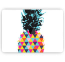 Geo Retro Summer Pineapple v1 - Skin Decal Wrap Kit Compatible with the Apple MacBook Pro, Pro with Touch Bar or Air (11", 12", 13", 15" & 16" - All Versions Available)