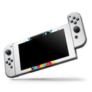 Geo Retro Summer Pineapple v1 // Skin Decal Wrap Kit for Nintendo Switch Console & Dock, Joy-Cons, Pro Controller, Lite, 3DS XL, 2DS XL, DSi, or Wii - Vinyl Skin Wrap for Nintendo Switch 2, OLED, Lite, Pro Controller, Wii & Classic Handhelds
