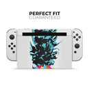Geo Retro Summer Pineapple v1 // Skin Decal Wrap Kit for Nintendo Switch Console & Dock, Joy-Cons, Pro Controller, Lite, 3DS XL, 2DS XL, DSi, or Wii - Vinyl Skin Wrap for Nintendo Switch 2, OLED, Lite, Pro Controller, Wii & Classic Handhelds
