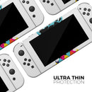 Geo Retro Summer Pineapple v1 // Skin Decal Wrap Kit for Nintendo Switch Console & Dock, Joy-Cons, Pro Controller, Lite, 3DS XL, 2DS XL, DSi, or Wii - Vinyl Skin Wrap for Nintendo Switch 2, OLED, Lite, Pro Controller, Wii & Classic Handhelds