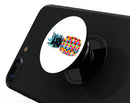 Geo Retro Summer Pineapple v1 - Skin Kit for PopSockets and other Smartphone Extendable Grips & Stands