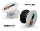 Geo Retro Summer Pineapple v1 - Skin Kit for PopSockets and other Smartphone Extendable Grips & Stands