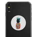 Geo Retro Summer Pineapple v1 - Skin Kit for PopSockets and other Smartphone Extendable Grips & Stands