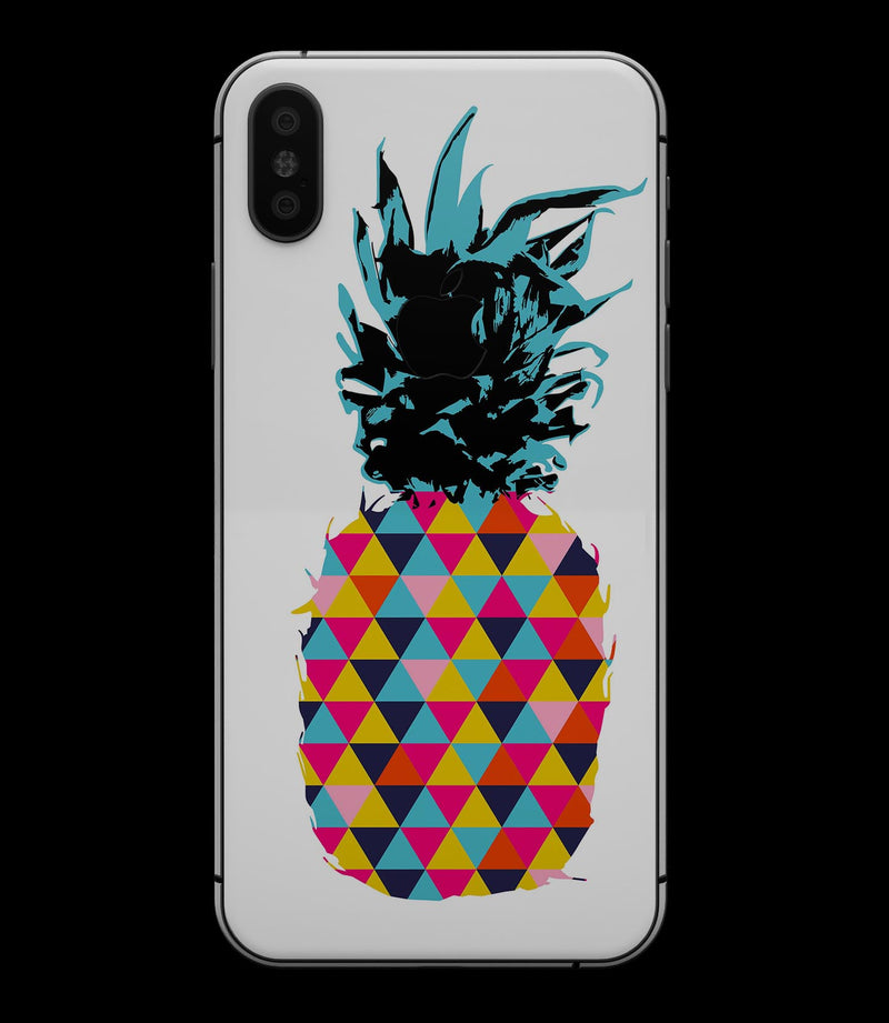 Geo Retro Summer Pineapple v1 - iPhone XS MAX, XS/X, 8/8+, 7/7+, 5/5S/SE Skin-Kit (All iPhones Available)