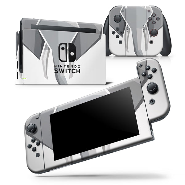 Geometric Elephant - Skin Wrap Decal for Nintendo Switch Lite Console & Dock - 3DS XL - 2DS - Pro - DSi - Wii - Joy-Con Gaming Controller