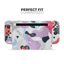 Geometric Modern Camouflage V1 // Skin Decal Wrap Kit for Nintendo Switch Console & Dock, Joy-Cons, Pro Controller, Lite, 3DS XL, 2DS XL, DSi, or Wii - Vinyl Skin Wrap for Nintendo Switch 2, OLED, Lite, Pro Controller, Wii & Classic Handhelds