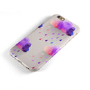 Geometric Rain Clouds iPhone 6/6s or 6/6s Plus 2-Piece Hybrid INK-Fuzed Case