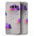 Geometric Rain Clouds - Samsung Galaxy S8 Full-Body Skin Kit