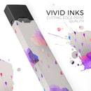Geometric Rain Clouds - Premium Decal Protective Skin-Wrap Sticker compatible with the Juul Labs vaping device