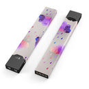 Geometric Rain Clouds - Premium Decal Protective Skin-Wrap Sticker compatible with the Juul Labs vaping device