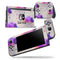 Geometric Rain Clouds - Skin Wrap Decal for Nintendo Switch Lite Console & Dock - 3DS XL - 2DS - Pro - DSi - Wii - Joy-Con Gaming Controller