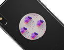 Geometric Rain Clouds - Skin Kit for PopSockets and other Smartphone Extendable Grips & Stands