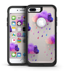 Geometric Rain Clouds - iPhone 7 or 7 Plus Commuter Case Skin Kit