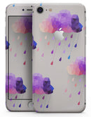 Geometric Rain Clouds - Skin-kit for the iPhone 8 or 8 Plus