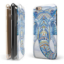 Geometric Sacred Elephant iPhone 6/6s or 6/6s Plus 2-Piece Hybrid INK-Fuzed Case