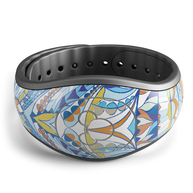 Geometric Sacred Elephant - Decal Skin Wrap Kit for the Disney Magic Band