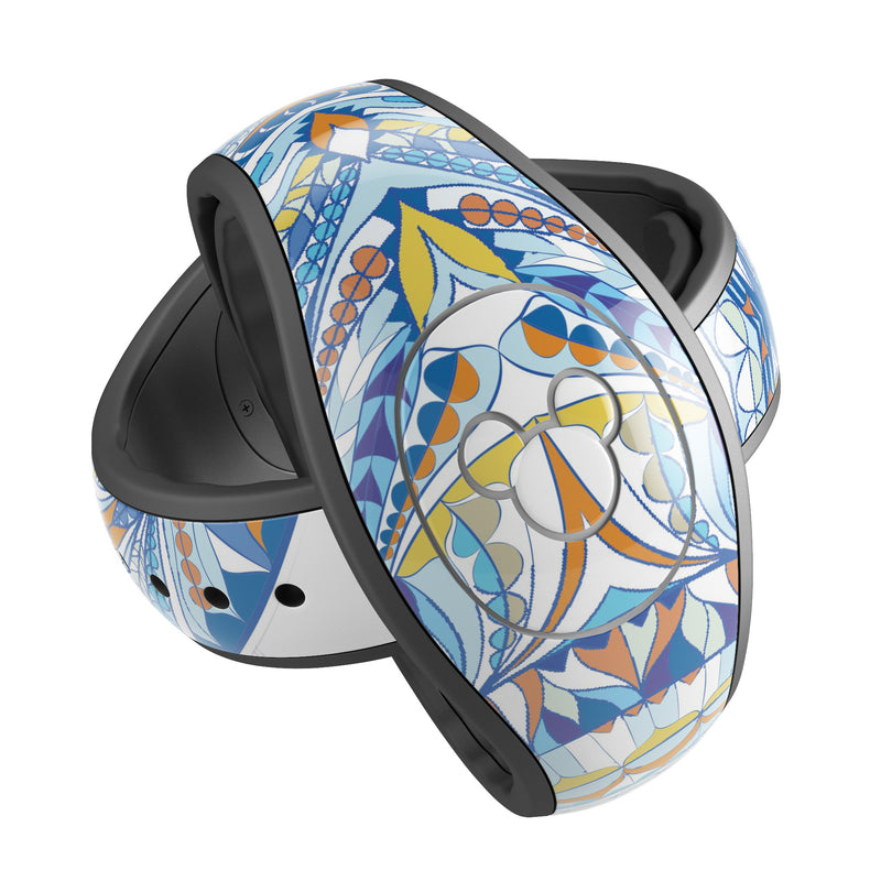 Geometric Sacred Elephant - Decal Skin Wrap Kit for the Disney Magic Band