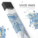 Geometric Sacred Elephant - Premium Decal Protective Skin-Wrap Sticker compatible with the Juul Labs vaping device