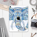 Geometric Sacred Elephant - Full Body Skin Decal for the Apple iPad Pro 12.9", 11", 10.5", 9.7", Air or Mini (All Models Available)