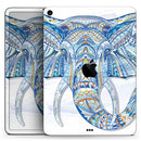 Geometric Sacred Elephant - Full Body Skin Decal for the Apple iPad Pro 12.9", 11", 10.5", 9.7", Air or Mini (All Models Available)