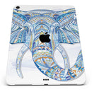 Geometric Sacred Elephant - Full Body Skin Decal for the Apple iPad Pro 12.9", 11", 10.5", 9.7", Air or Mini (All Models Available)