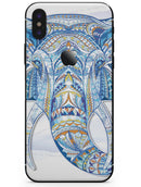 Geometric Sacred Elephant - iPhone X Skin-Kit