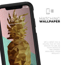 Geometric Summer Pineapple v1 - Skin Kit for the iPhone OtterBox Cases