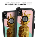 Geometric Summer Pineapple v1 - Skin Kit for the iPhone OtterBox Cases