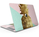 Geometric Summer Pineapple v1 - Skin Decal Wrap Kit Compatible with the Apple MacBook Pro, Pro with Touch Bar or Air (11", 12", 13", 15" & 16" - All Versions Available)