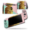 Geometric Summer Pineapple v1 - Skin Wrap Decal for Nintendo Switch Lite Console & Dock - 3DS XL - 2DS - Pro - DSi - Wii - Joy-Con Gaming Controller