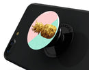 Geometric Summer Pineapple v1 - Skin Kit for PopSockets and other Smartphone Extendable Grips & Stands
