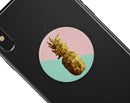 Geometric Summer Pineapple v1 - Skin Kit for PopSockets and other Smartphone Extendable Grips & Stands