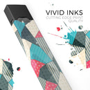 Geometry and Polkadots - Premium Decal Protective Skin-Wrap Sticker compatible with the Juul Labs vaping device