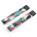 Geometry and Polkadots - Premium Decal Protective Skin-Wrap Sticker compatible with the Juul Labs vaping device