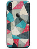 Geometry and Polkadots - iPhone X Skin-Kit