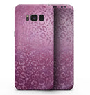 Glamorous Pink Cheetah Print - Samsung Galaxy S8 Full-Body Skin Kit
