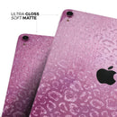 Glamorous Pink Cheetah Print - Full Body Skin Decal for the Apple iPad Pro 12.9", 11", 10.5", 9.7", Air or Mini (All Models Available)