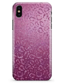 Glamorous Pink Cheetah Print - iPhone X Clipit Case