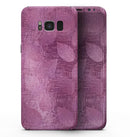 Glamorous Pink Leaves - Samsung Galaxy S8 Full-Body Skin Kit
