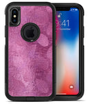 Glamorous Pink Leaves - iPhone X OtterBox Case & Skin Kits