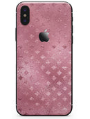 Glamorous Pink Micro Diamonds - iPhone X Skin-Kit