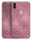Glamorous Pink Micro Diamonds - iPhone X Skin-Kit