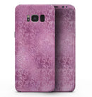 Glamorous Pink Paisley Pattern - Samsung Galaxy S8 Full-Body Skin Kit