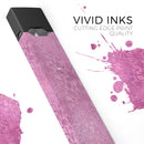 Glamorous Pink Paisley Pattern - Premium Decal Protective Skin-Wrap Sticker compatible with the Juul Labs vaping device