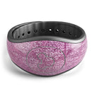 Glamorous Pink Scales - Decal Skin Wrap Kit for the Disney Magic Band