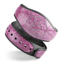 Glamorous Pink Scales - Decal Skin Wrap Kit for the Disney Magic Band