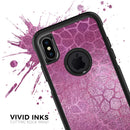 Glamorous Pink Scales - Skin Kit for the iPhone OtterBox Cases