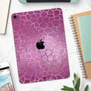 Glamorous Pink Scales - Full Body Skin Decal for the Apple iPad Pro 12.9", 11", 10.5", 9.7", Air or Mini (All Models Available)
